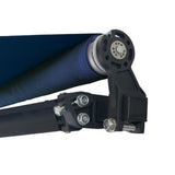 Aleko Retractable Patio Awning 13x10 Feet Blue AW13X10BLUE30-AP Retractable Awnings 13 x 10 Ft