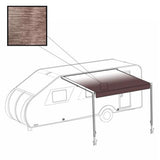 Aleko Retractable Rv/patio Awning 15 X 8 Feet Brown Fade Rvaw15X8Brn23-Ap Rv Awnings Non Motorized 15 X 8 Ft