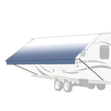 Aleko Retractable Rv/patio Awning 20 X 8 Feet Blue Fade Rvaw20X8Blue24-Ap Rv Awnings Non Motorized 20 X 8 Ft