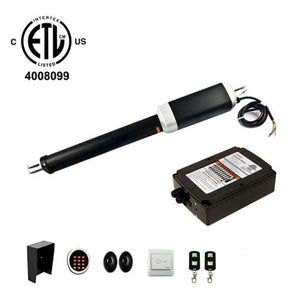Aleko Single Swing Gate Operator - Etl Listed - Gg650U - Accessory Kit Acc4 Gg650Uacc-Ap Single Swing Gate Operator