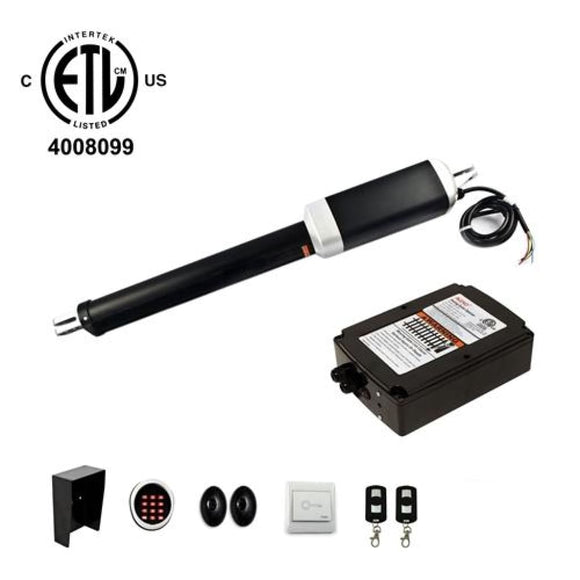 Aleko Single Swing Gate Operator - Etl Listed - Gg650U - Accessory Kit Acc4 Gg650Uacc-Ap Single Swing Gate Operator