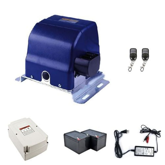 Aleko Sliding Gate Opener Ar900 Back-Up Kit Acc2 Ar900Back-Ap Gear Driven Sliding Gate Openers