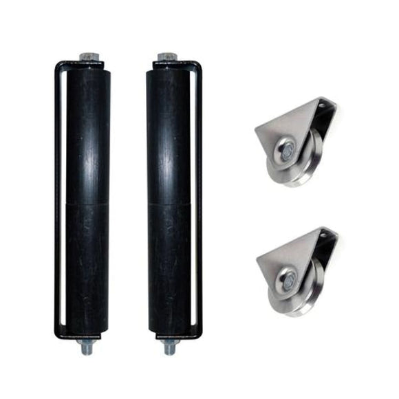 Aleko Sliding Gate Roll Hardware Kit Rollerkit-Ap Parts For Driveway Gates