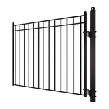 Aleko Steel Dual Swing Driveway Gate Madrid Style 14 x 6 ft DG14MADD-AP Dual Swing Driveway Gates