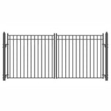 Aleko Steel Dual Swing Driveway Gate Madrid Style 14 X 6 Ft Dg14Madd-Ap Dual Swing Driveway Gates
