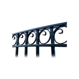 Aleko Steel Dual Swing Driveway Gate Paris Style 14 x 6 DG14PARD-AP Dual Swing Driveway Gates