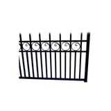 Aleko Steel Dual Swing Driveway Gate Paris Style 14 x 6 DG14PARD-AP Dual Swing Driveway Gates