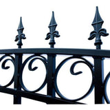 Aleko Steel Dual Swing Driveway Gate Prague Style 12 X 6 Ft Dg12Prad-Ap Dual Swing Driveway Gates
