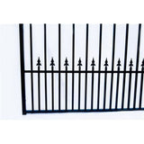 Aleko Steel Dual Swing Driveway Gate Prague Style 14 X 6 Ft Dg14Prad-Ap Dual Swing Driveway Gates