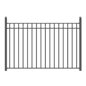 Aleko Steel Fence Madrid Style 8 X 5 Ft Fencemad-Ap Fence Panels