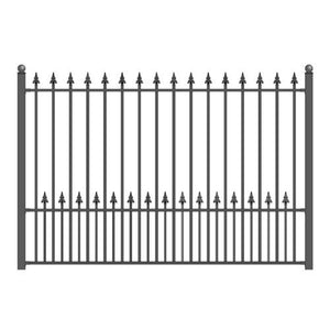 Aleko Steel Fence Munich Style 8 X 5 Ft Fencemun-Ap Fence Panels