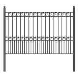 Aleko Steel Fence Paris Style 8 X 5 Ft Fencepar-Ap Fence Panels