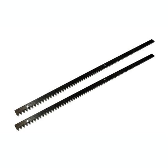 Aleko Steel Gear Rack 3.3 Feet Set Of 2 2Mgrack33-Ap Gears And Gear Racks