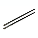 Aleko Steel Gear Rack 3.3 Feet Set Of 2 2Mgrack33-Ap Gears And Gear Racks