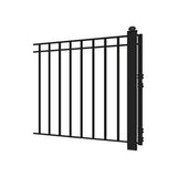 Aleko Steel Single Swing Driveway Gate Madrid Style 14 x 6 ft DG14MADSSW-AP Single Swing Driveway Gates