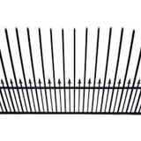 Aleko Steel Single Swing Driveway Gate St.petersburg Style 12 X 6 Ft Dg12Sptssw-Ap Single Swing Driveway Gates