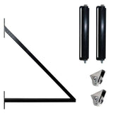 Aleko Steel Sliding Driveway Gate London Style 12 X 6 Ft Dg12Lonssl-Ap Sliding Driveway Gates