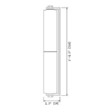 Aleko Steel Sliding Driveway Gate London Style 14 X 6 Ft Dg14Lonssl-Ap Sliding Driveway Gates