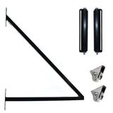 Aleko Steel Sliding Driveway Gate Madrid Style 18 X 6 Ft Dg18Madssl-Ap Sliding Driveway Gates