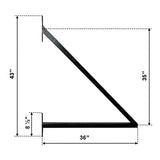 Aleko Steel Sliding Driveway Gate Madrid Style 20 x 6 ft DG20MADSSL-AP Sliding Driveway Gates