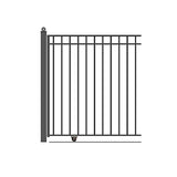 Aleko Steel Sliding Driveway Gate Madrid Style 25 x 6 ft DG25MADSSL-AP Sliding Driveway Gates