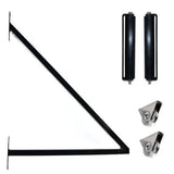 Aleko Steel Sliding Driveway Gate Madrid Style 25 X 6 Ft Dg25Madssl-Ap Sliding Driveway Gates