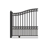 Aleko Steel Sliding Driveway Gate PARIS Style 18 x 6 ft DG18PARSSL-AP Sliding Driveway Gates
