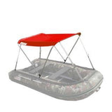 Aleko Summer Canopy Tent For Inflatable Boats 12.5 Ft Long Red Bstent380R-Ap Supplies And Accessories