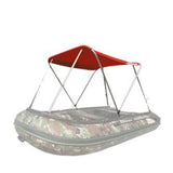 Aleko Summer Canopy Tent For Inflatable Boats 12.5 Ft Long Red Bstent380R-Ap Supplies And Accessories