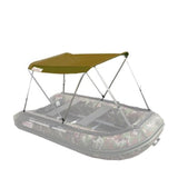 Aleko Summer Canopy Tent For Inflatable Boats 8.5 Ft Long Wheat Bstent250We-Ap Supplies And Accessories