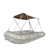 Aleko Summer Canopy Tent For Inflatable Boats 8.5 Ft Long Wheat Bstent250We-Ap Supplies And Accessories