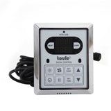 Aleko TOULE ETL Certified Wet Dry Sauna Heater Stove Wall Digital Controller 4.5KW NTSC45-AP Aleko Sauna Heaters