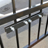 Aleko Universal Gate Attaching Brackets Lm1902 Set Of 2 Lm1902-Ap Parts For Driveway Gates