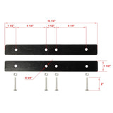 Aleko Universal Gate Attaching Brackets Lm1902 Set Of 2 Lm1902-Ap Parts For Driveway Gates
