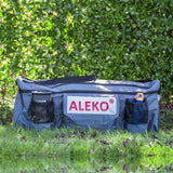 Aleko Waterproof Inflatable Boat Seat Cushion With Under Seat Bag And Pockets 33 X 8 Inches Red Bsb250Rv1-Ap Supplies And Accessories