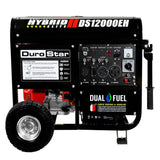 Duromax 12000-Watt 18 Hp Portable Hybrid Gas Propane Generator Ds12000Eh Dual Fuel Generators