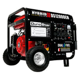 Duromax 12000-Watt 18 Hp Portable Hybrid Gas Propane Generator Ds12000Eh Dual Fuel Generators