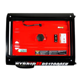 Duromax 12000-Watt 18 Hp Portable Hybrid Gas Propane Generator Ds12000Eh Dual Fuel Generators