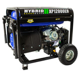 Duromax 12000-Watt 18 Hp Portable Hybrid Gas Propane Generator Xp12000Eh Dual Fuel Generators