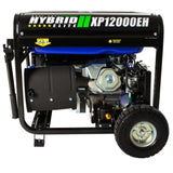 Duromax 12000-Watt 18 Hp Portable Hybrid Gas Propane Generator Xp12000Eh Dual Fuel Generators